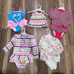 GIRL'S SWIM BUNDLE SIZE 2T
